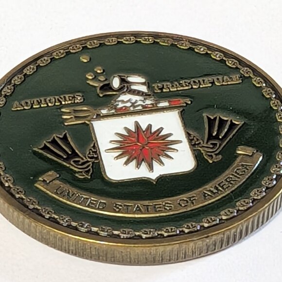 SPECIAL OPERATIONS GROUP TERTIA OPTIO UNITED STATES OF AMERICA TOKEN MEDALLION - Picture 5 of 16